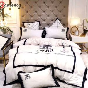 Chanel Premium Fashion Limited Luxury Brand Bedding Set Home Decor -Min00455