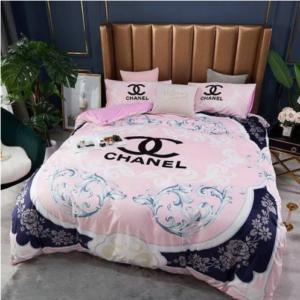 Chanel Premium Fashion Limited Luxury Brand Bedding Set Home Decor -Min00478