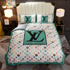 Louis Vuitton Premium Fashion Limited Luxury Brand Bedding Set Home Decor -Min00511