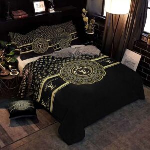 Louis Vuitton Premium Fashion Limited Luxury Brand Bedding Set Home Decor -Min00527