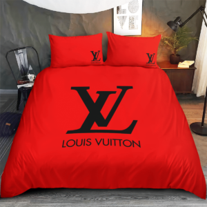 Louis Vuitton Premium Fashion Limited Luxury Brand Bedding Set Home Decor -Min00530