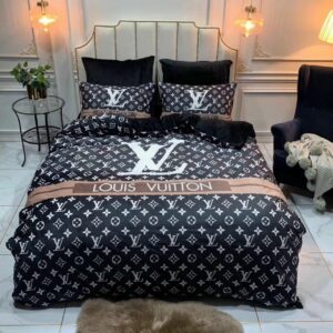 Louis Vuitton Premium Fashion Limited Luxury Brand Bedding Set Home Decor -Min00531