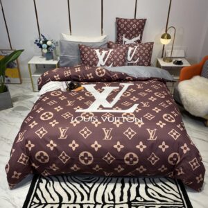 Louis Vuitton Premium Fashion Limited Luxury Brand Bedding Set Home Decor -Min00541
