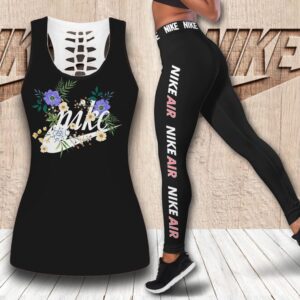 Nike flower tank top leggings sport clothing clothes outfit gym for women hot 2023-PM00277
