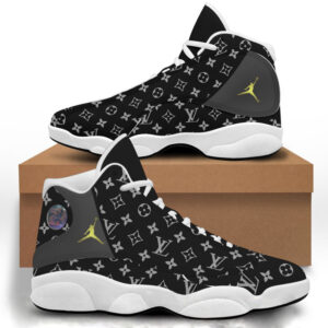 New LV black air jordan 13 sneakers shoes lv gifts for men women PEA20018
