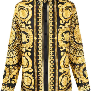 Limited Versa.ce Long Sleeve Button Shirt for Men Hot 2026 PEA31115