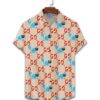 GC animal pattern luxury brand premium fashion hawaii shirt for men PEA31244