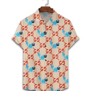GC animal pattern luxury brand premium fashion hawaii shirt for men PEA31244