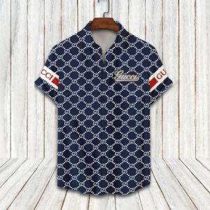 GC dark blue luxury brand fashion hawaii shirt for men PEA31249