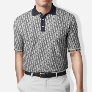 Men’s Polo Shirt 3D – Printed Christian Dior Logo 3D – PEA31303