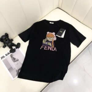 New Arrival Fendi Luxury Brand Unisex T-Shirt Gift Hot 2025 PEA31712