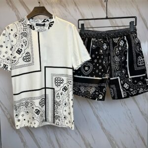 New Arrival D&G Brand Combo T-shirt + Short Gift Hot 2025 PEA31783