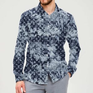 New Arrival LV Long Sleeve Button Shirt for Men Hot 2026 PEA31840