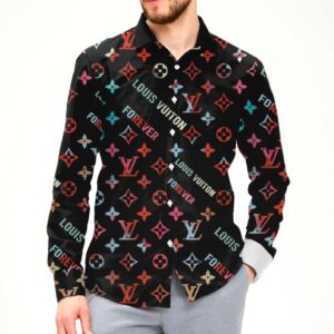 New Arrival LV Long Sleeve Button Shirt for Men Hot 2026 PEA31842
