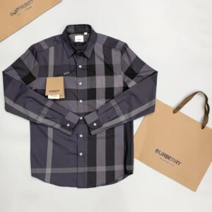 New Arrival Burberry Long Sleeve Button Shirt for Men Hot 2026 PEA31940