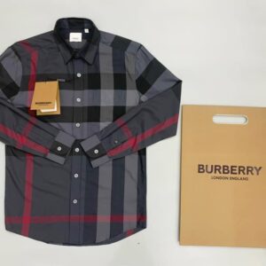 New Arrival Burberry Long Sleeve Button Shirt for Men Hot 2026 PEA31942