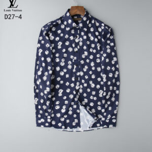 New Arrival LV Long Sleeve Button Shirt for Men Hot 2026 PEA31992