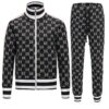 Limited Stand Collar Jacket + Sweatpants GC Luxury Brand Unisex Hot Gift PEA32036