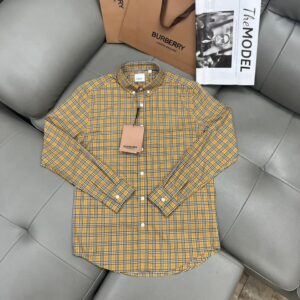 New Arrival Burberry Long Sleeve Button Shirt for Men Hot 2026 PEA32060