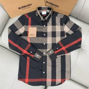 New Arrival Burberry Long Sleeve Button Shirt for Men Hot 2026 PEA32061