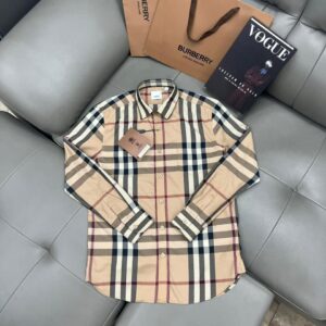 New Arrival Burberry Long Sleeve Button Shirt for Men Hot 2026 PEA32062