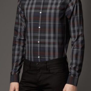 New Arrival Burberry Long Sleeve Button Shirt for Men Hot 2026 PEA32129