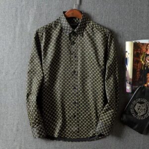 Limited GC Long Sleeve Button Shirt for Men Hot 2026 PEA350015