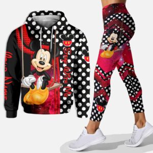 Personalized mickey mouse hoodie leggings for men women kids 50th anniversary disney world gifts shirt clothing ht 139 Hoodie Leggings Set-PM00337