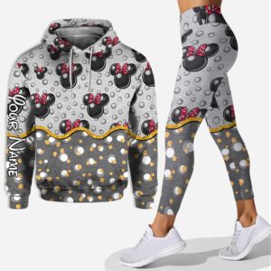 Personalized minnie mouse hoodie leggings for men women kids 50th anniversary disney world gifts shirt clothing ht 164 Hoodie Leggings Set-PM00348