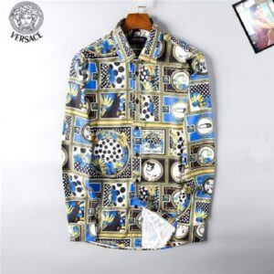 LIMITED 2025 Versace LONG SLEEVE BUTTON SHIRT - DN101139