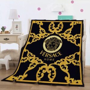 Gucci Bee Logo Fashion Luxury Brand Fleece Blanket Comfortable Blanket LVT00183