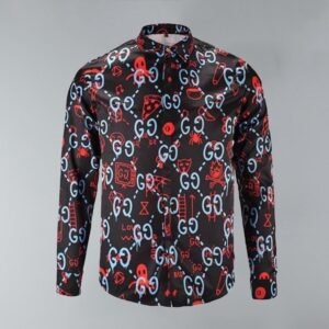 LIMITED 2026 Gucci LONG SLEEVE BUTTON SHIRT - DN31302