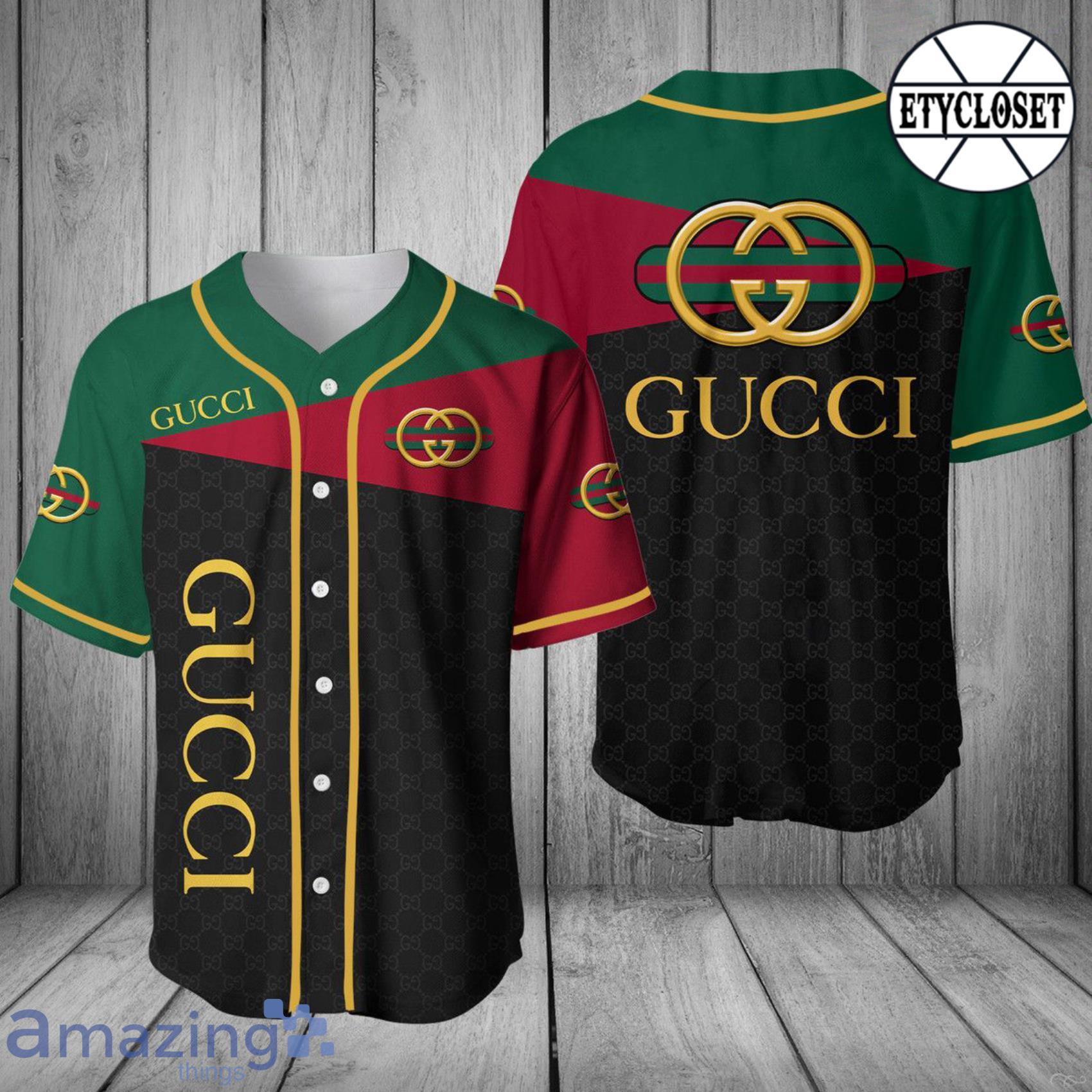 Gucci Black Baseball Jersey Clothes Sport For Men Women