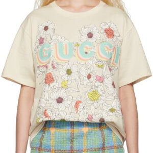 Hot GC Brand New T-Shirt for woman 2025 WHITE FLOWER