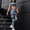 2025 Louis Vuitton Sportwear Combo Crop Top and Legging For Women - DN9200607
