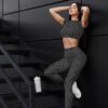 2025 Louis Vuitton Sportwear Combo Crop Top and Legging For Women - DN9200636